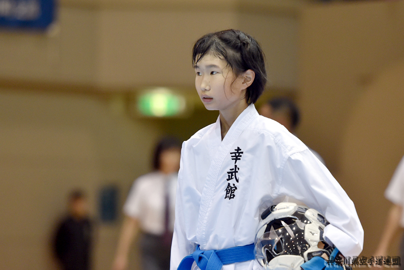 小6女子組手 小学６年生女子組手 決勝戦 第12回関東少年少女空手道選手権大会